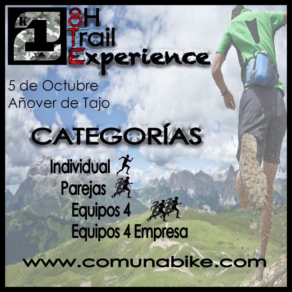 Categorías 8H  - Trail Experience 