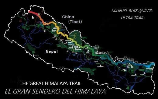 Etapas de El Gran Sendero Himalaya