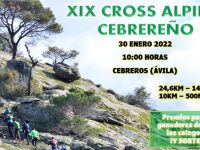 XIX Cross Alpino Cebrereño (30/01/2022)